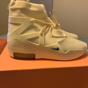 FEAR OF GOD Nike Cream High-Top Sneakers